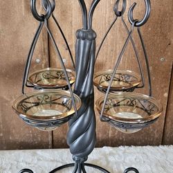 Unique Candle Holder 15"x9"