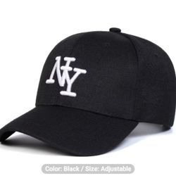 New  Men's NY Embroidered Baseball Cap .