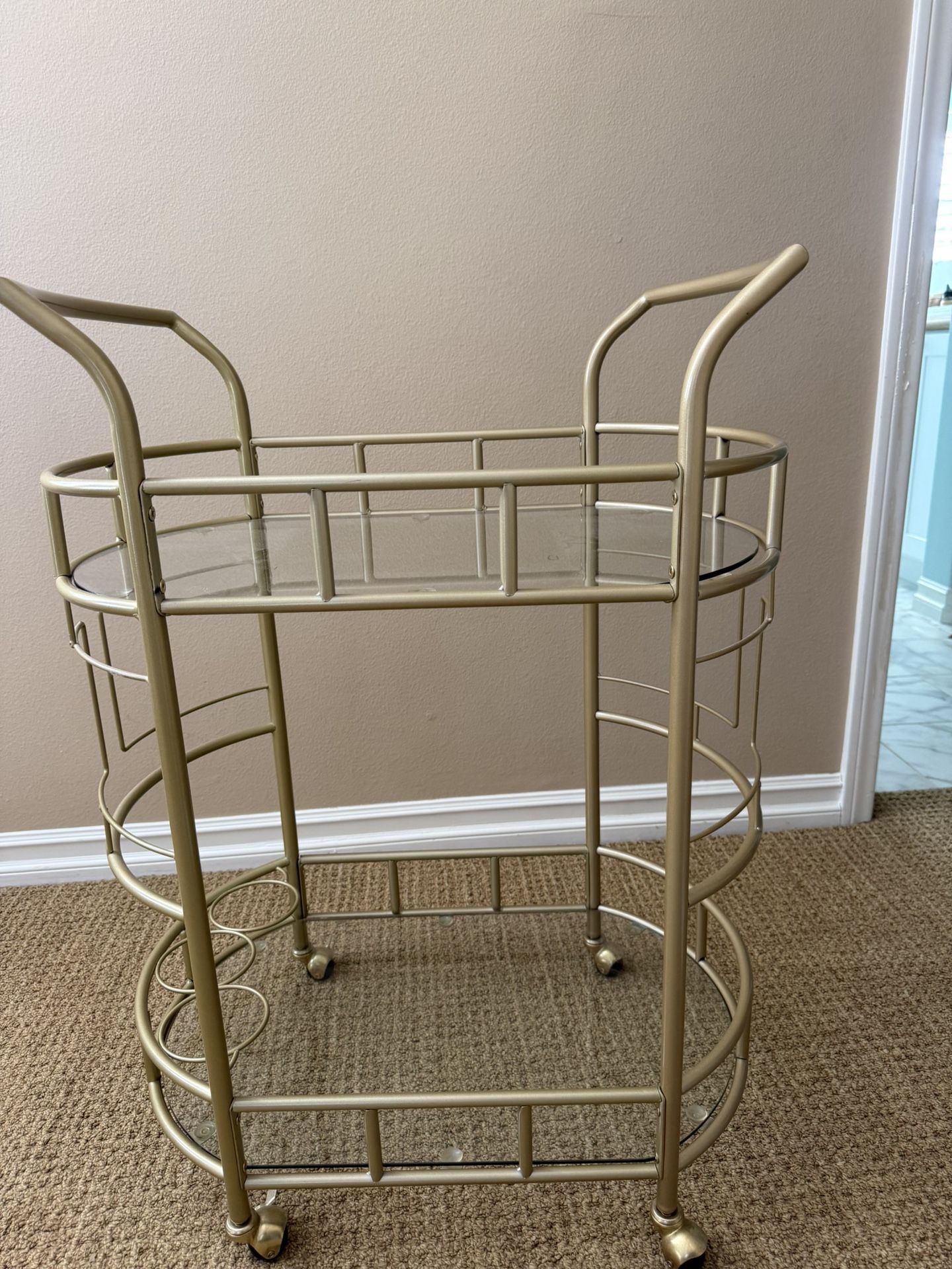Gold Bar Cart