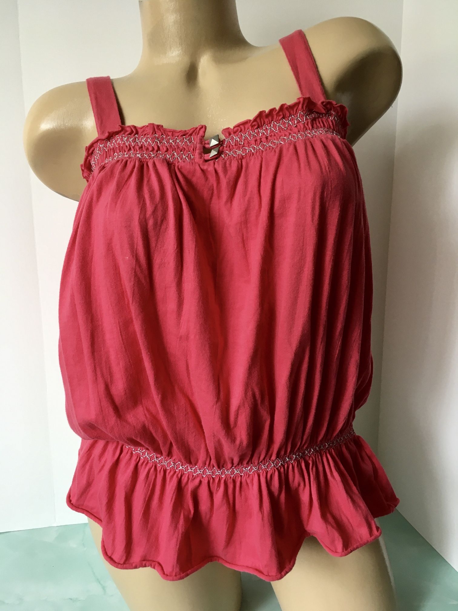Red Halter Top, Medium