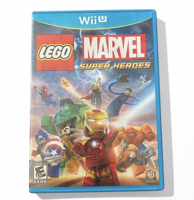 LEGO Marvel Super Heroes - Nintendo Wii U - Complete with Manual & Disc - Tested