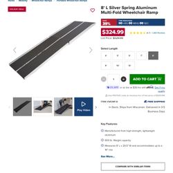 Aluminum Folding Ramps