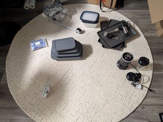 Kitchen & Baking Lot - Glass/Plastic Containers, Baking Sheets, Mueller Immersion Blender, Nutribullet blender