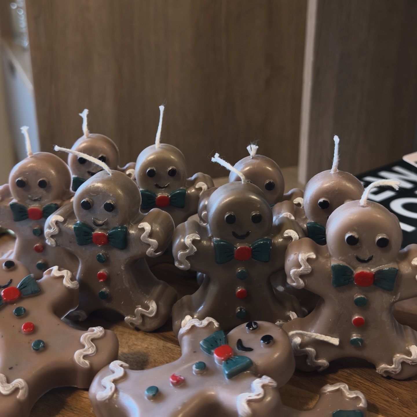 Gingerbread Candles✨✨😍