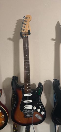 Fender player Strat has Floyd rose