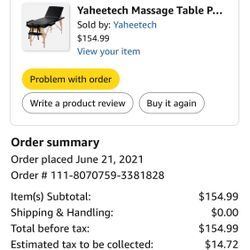 Massage Table