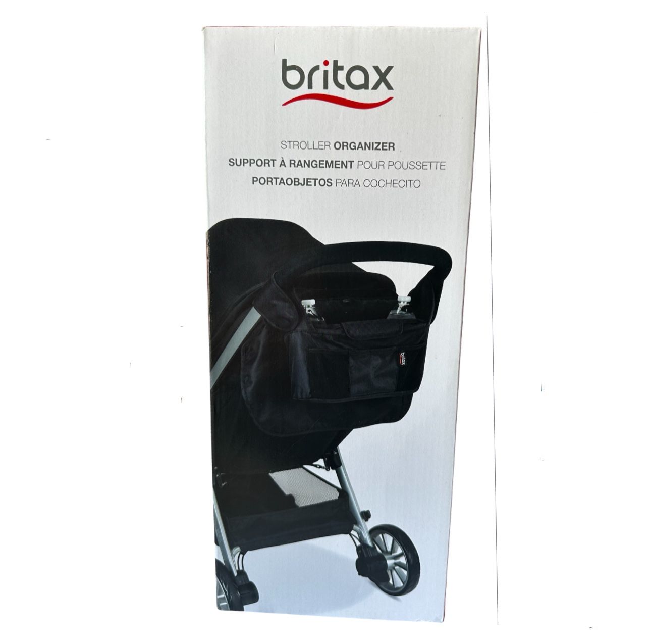 Britax Stroller Organizer Black – Universal Fit Storage Bag for Strollers