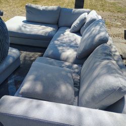Grey Sofa-Couch