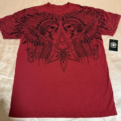 Affliction Red Tee 