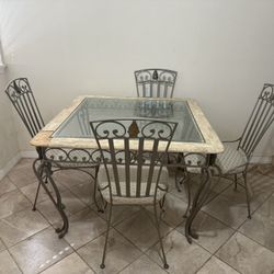 Glass Kitchen Table