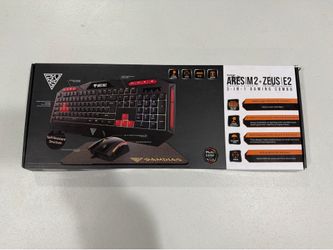 Gamdias Ares M2 + Zeus E2 Keyboard Mouse NEW