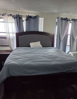 King Size Bed Frame, Dresser, Chest & side table