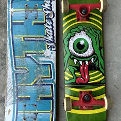 skateboards