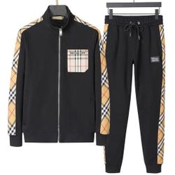 BURBERRY Men's Fleece Hoodie Suit