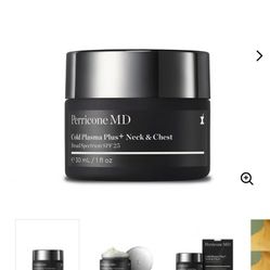 NEW PERRICONE MD Cold Plasma Plus+ Neck and Chest Cream, sealed 1 OZ