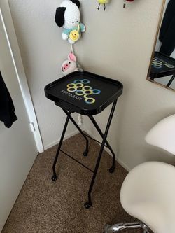 Folding trolley hairstylist framar