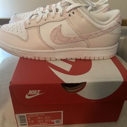 Pink Paisley Nike Dunk Low 
