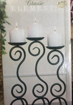 Classic element candle holders