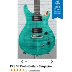 PRS Paul's Guitar Aniv edition TURQUOISE 
