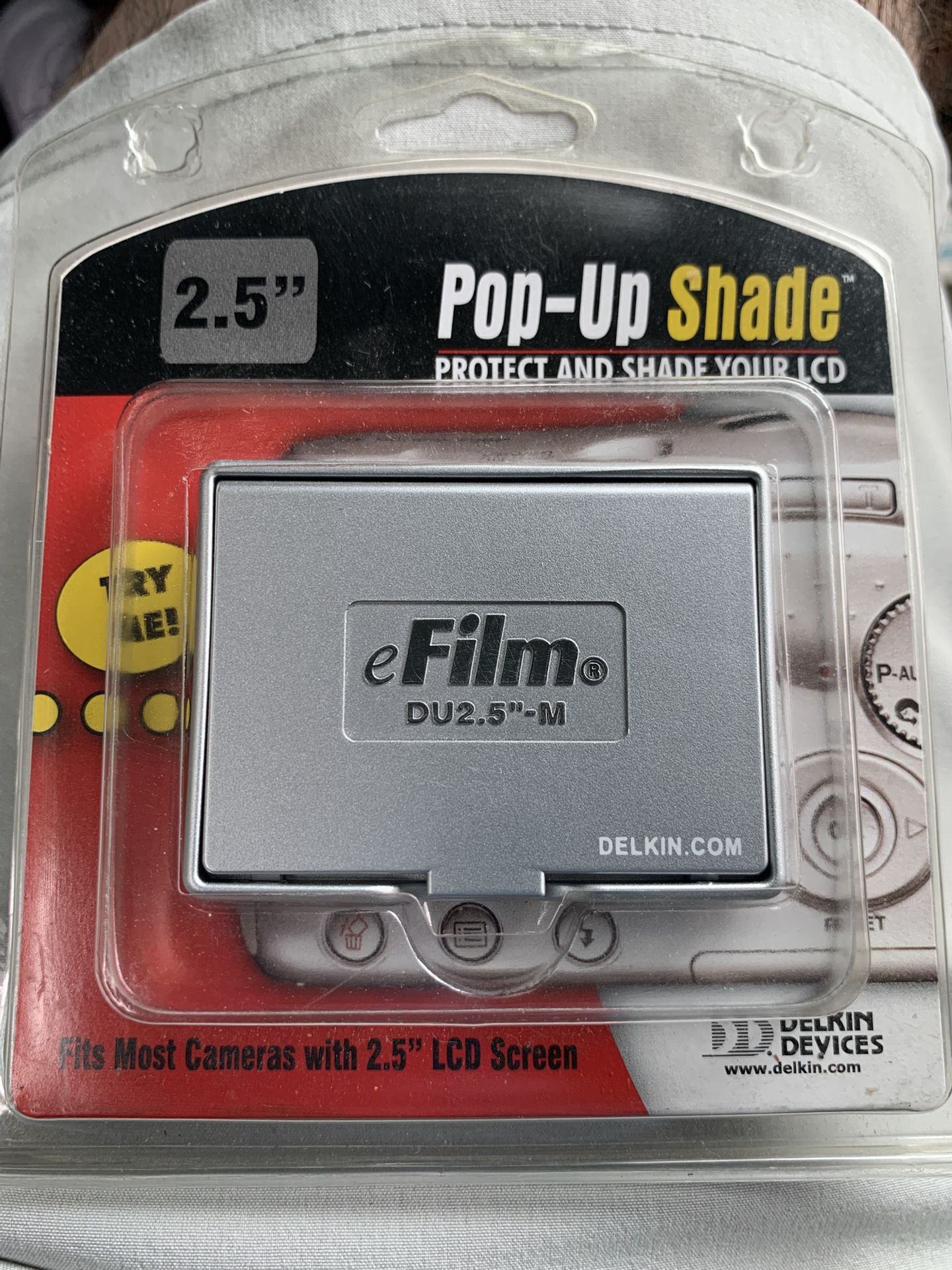 Pop Up Shade For Camera