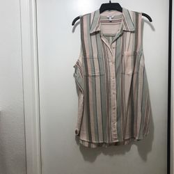 Lrg Short Sleeve Less Top