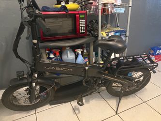 Jasion EB6 Folding Fat Tire E-Bike – Needs Charger