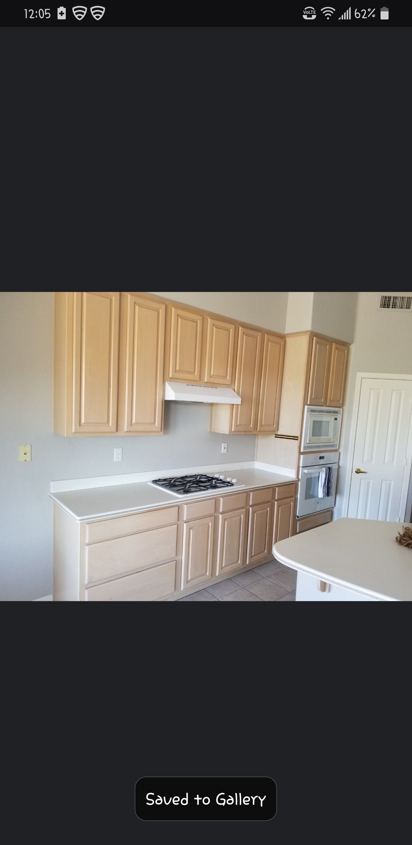 Kitchen cabinets with countertops included