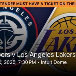 Lakers Game Tickets 