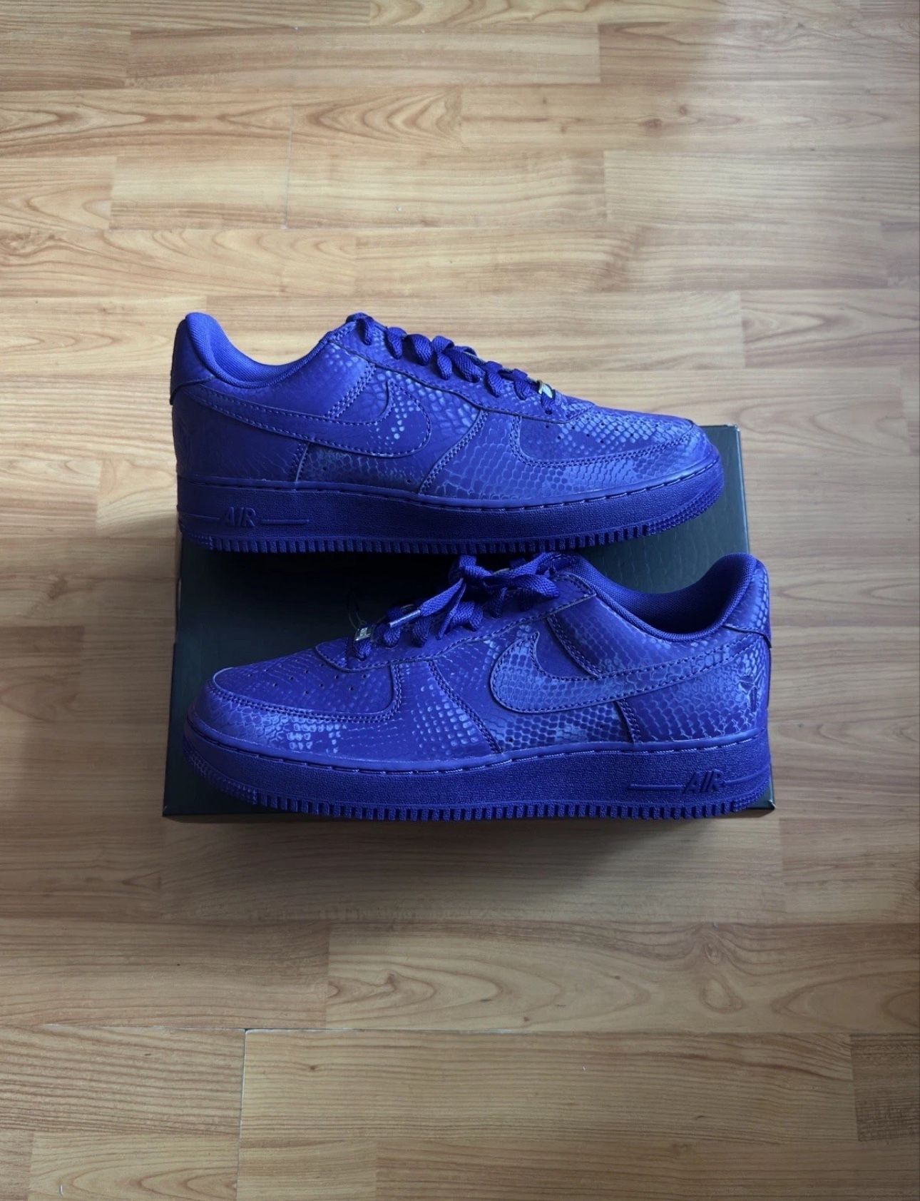 Nike Kobe Bryant x Air Force 1 Low Court Purple Size 10.5