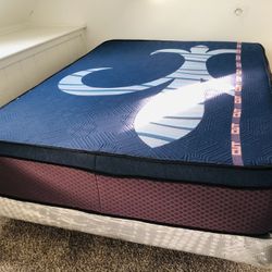 King Size Foam 12”Thick With Split Box  FIRM MATTRESS Delivery 🚚 Available 