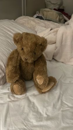 Vermont teddy bear, fully jointed