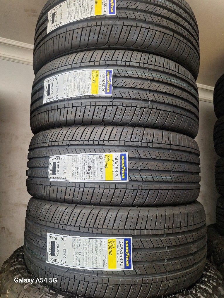 $500. \\245/45/20/ GOODYEAR NEW FOUR TIRES