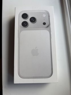 (BOX ONLY) Apple iPhone 17 Pro 256GB Silver