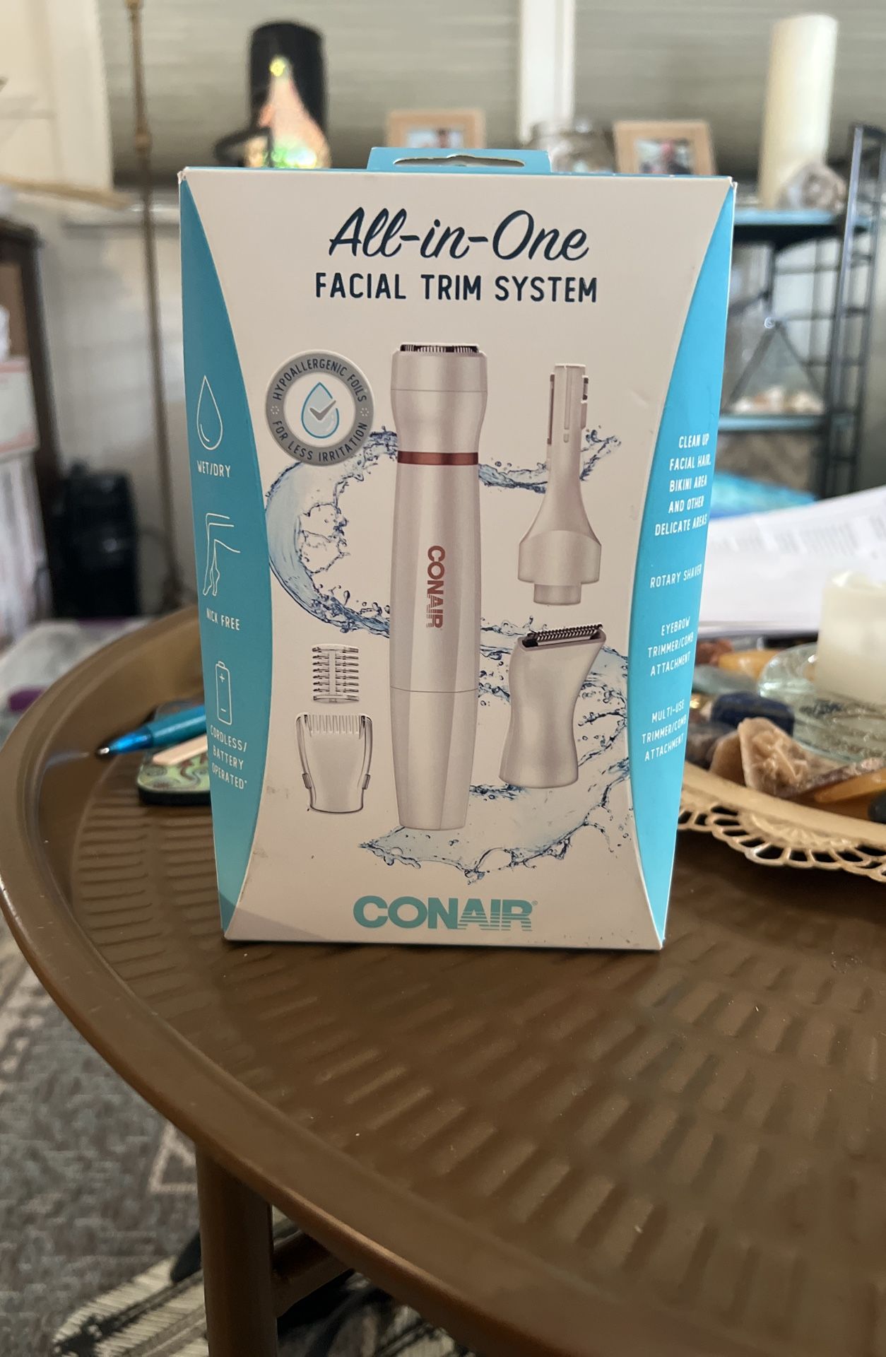CONAIR- All In One Facial Trim System. NEW