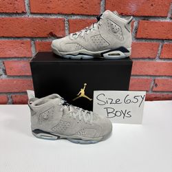 Nike Air Jordan 6 Retro ‘Georgetown’ Size 6.5Y Boys 