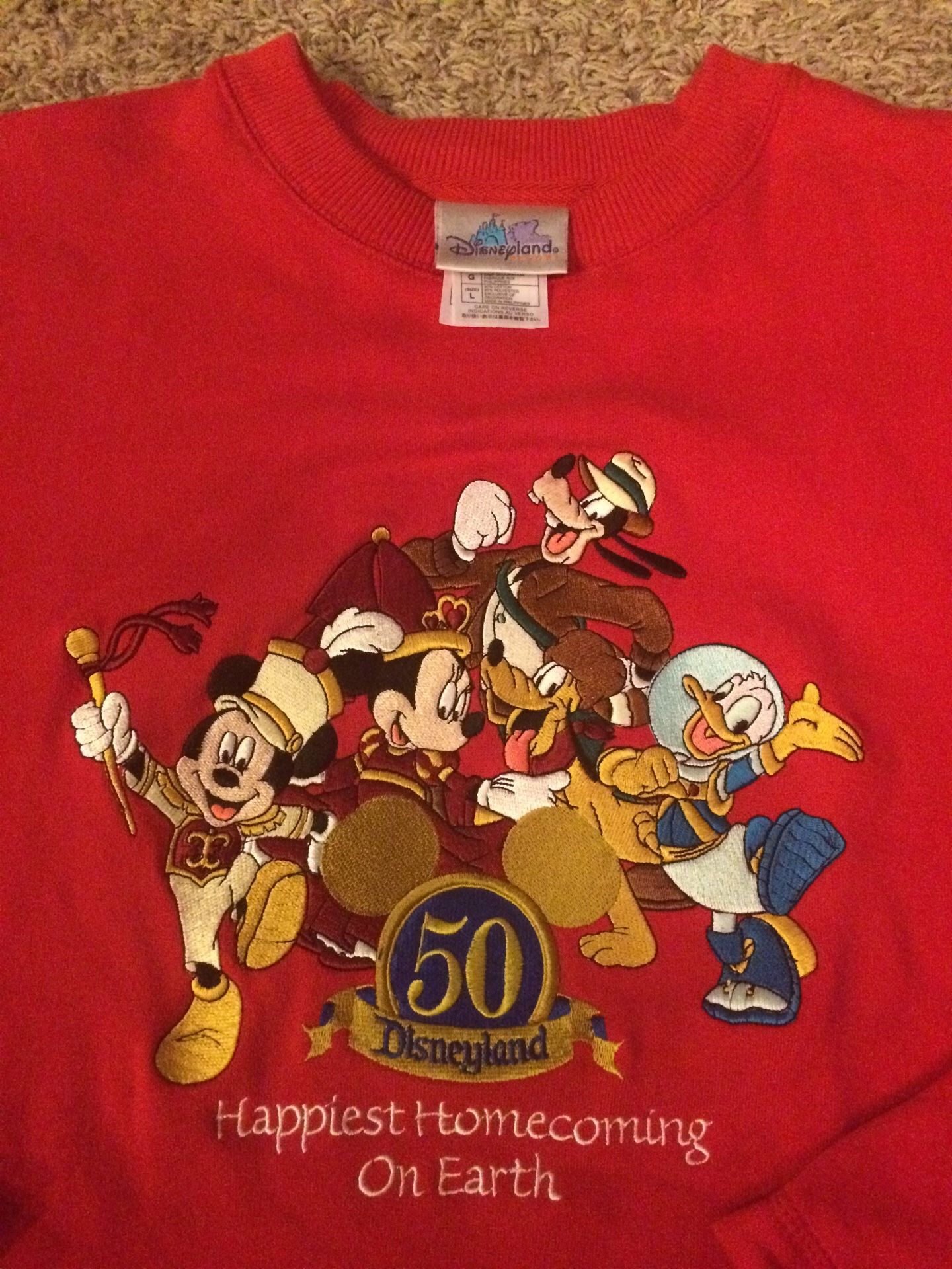 Disneyland sweatshirt