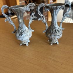 Vintage Brass Bud Vases