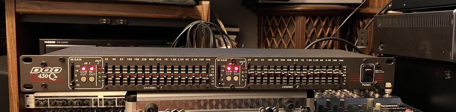 Equalizer DOD SR430QX - Dual Channel 15-Banf
