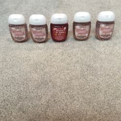 5 Bath And Body Works Pocketbac Hand Sanitizer 
