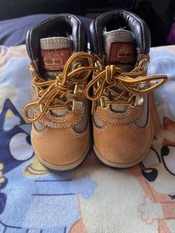 Tan 5c Baby Timberlands