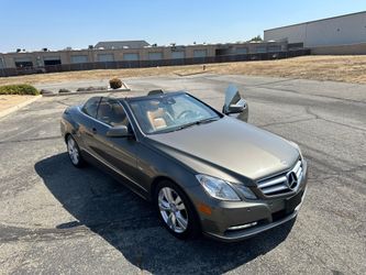 2012 Mercedes-benz E350 convertible