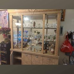 Dining room and showcase