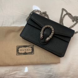 Dionysus leather super mini bag