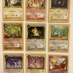 1st Edition Pokémon Team Rocket Near Mint