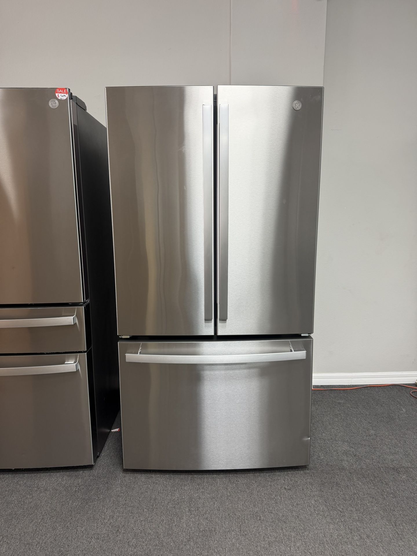 GE Refrigerator 3 Doors Stainless Steel