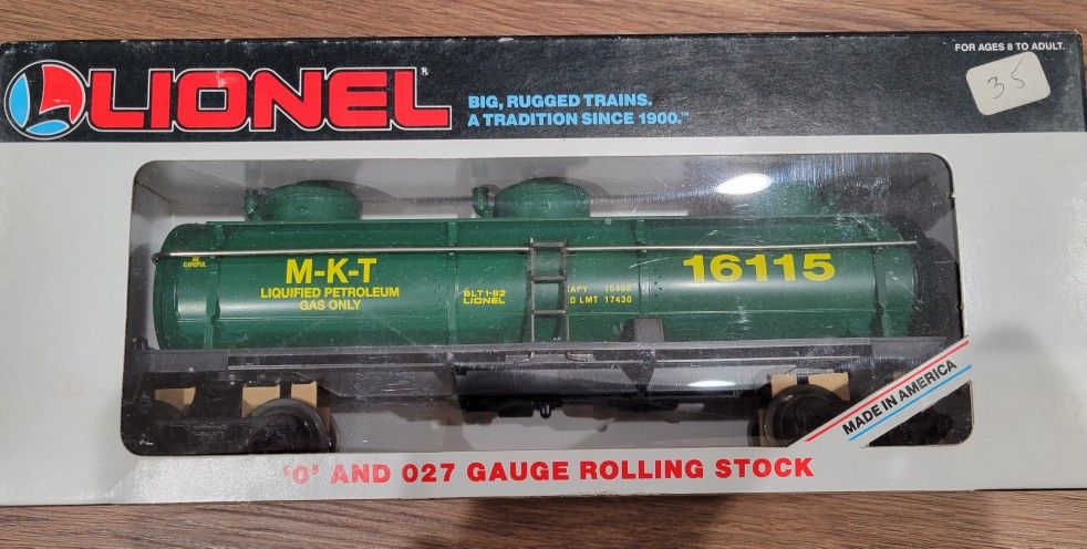 Lionel MkT Gas Tanker- New In Box