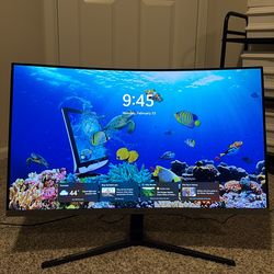 Samsung 32 Inch Class Full HD 1,920x1,080 Curved Monitor
