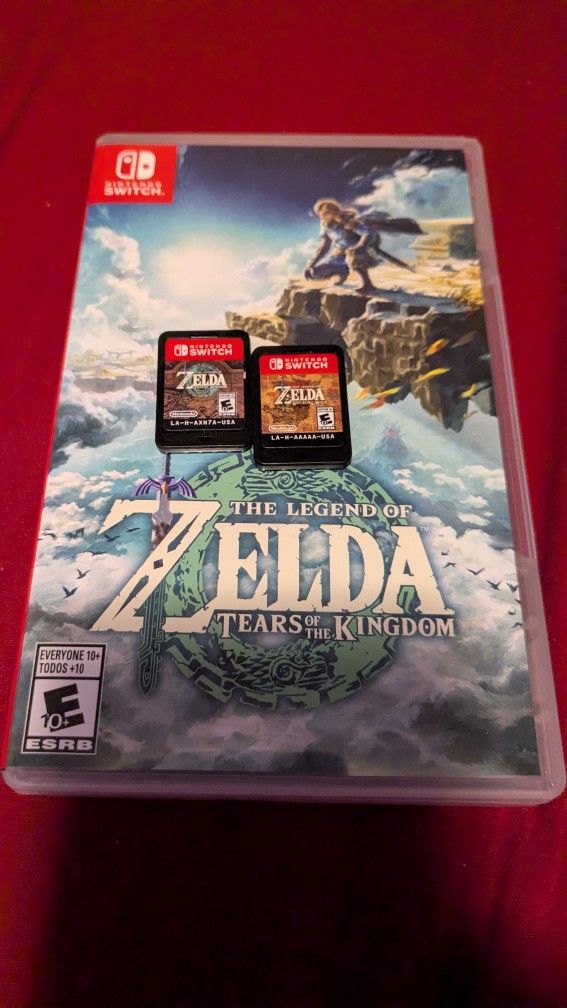 Legend Of Zelda BOTW + Tears