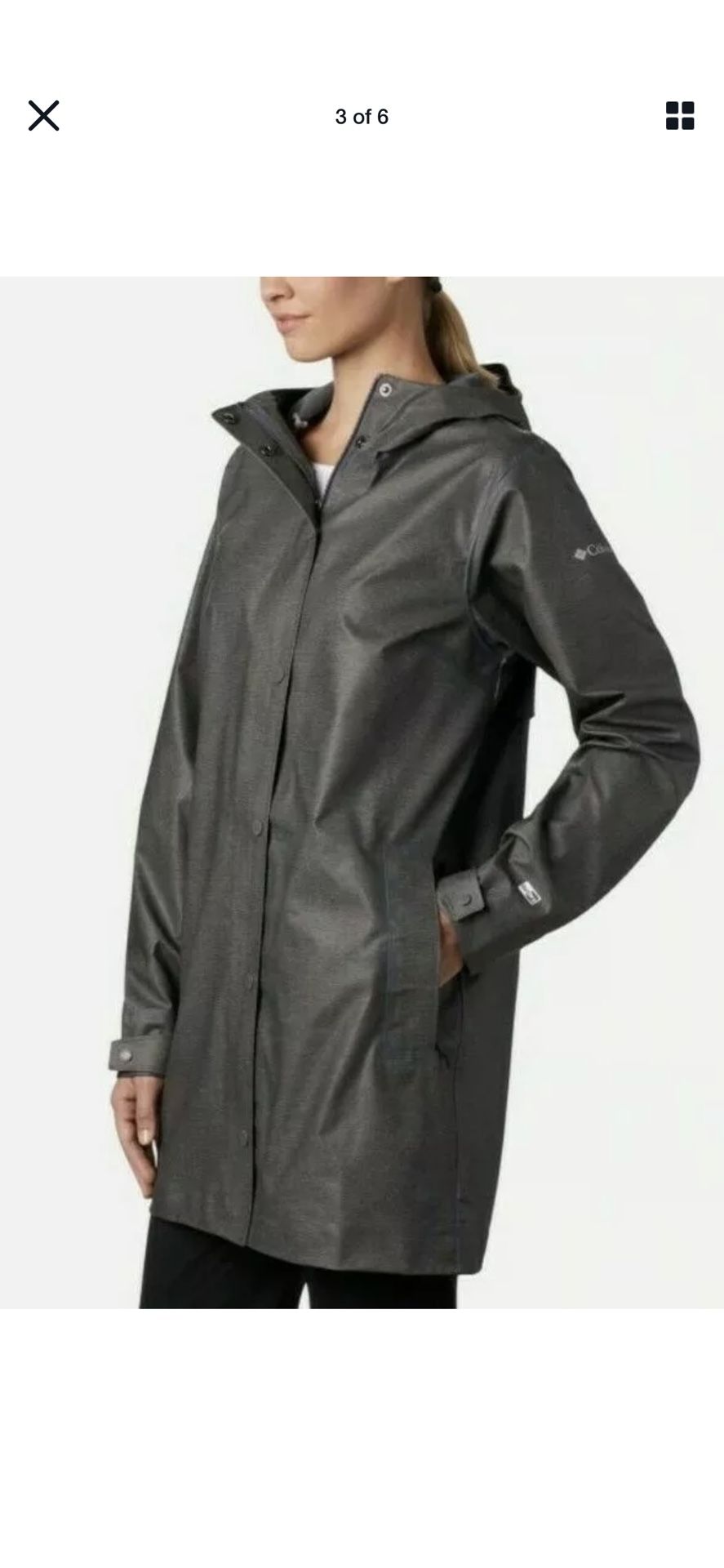 Columbia OutDry Extreme Mackintosh rain jacket Sz