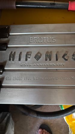 Hifonics car amp for sale
